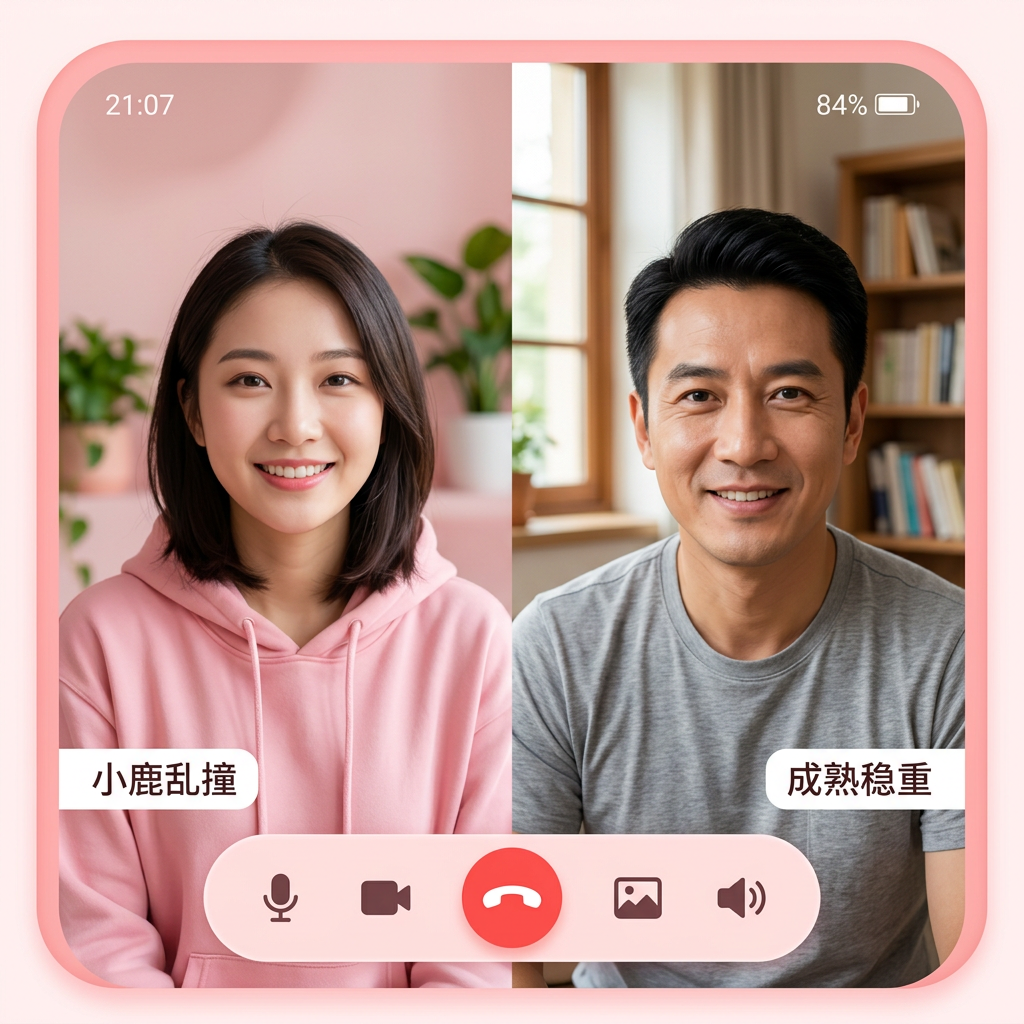 守缘心悦视频通话界面